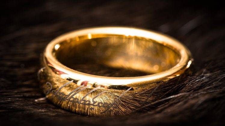 The Lord Of The Rings, Rings, Depth Of Field, The One Ring HD Wallpaper Desktop Background