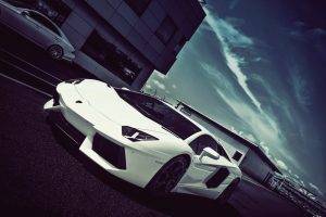 Lamborghini, Car, Sports Cars, White Cars, Vehicle