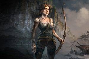 Lara Croft, Video Games, Artwork, Tomb Raider, Women