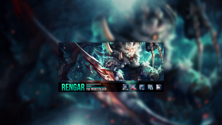 League Of Legends, Rengar, Best Jungler HD Wallpaper Desktop Background