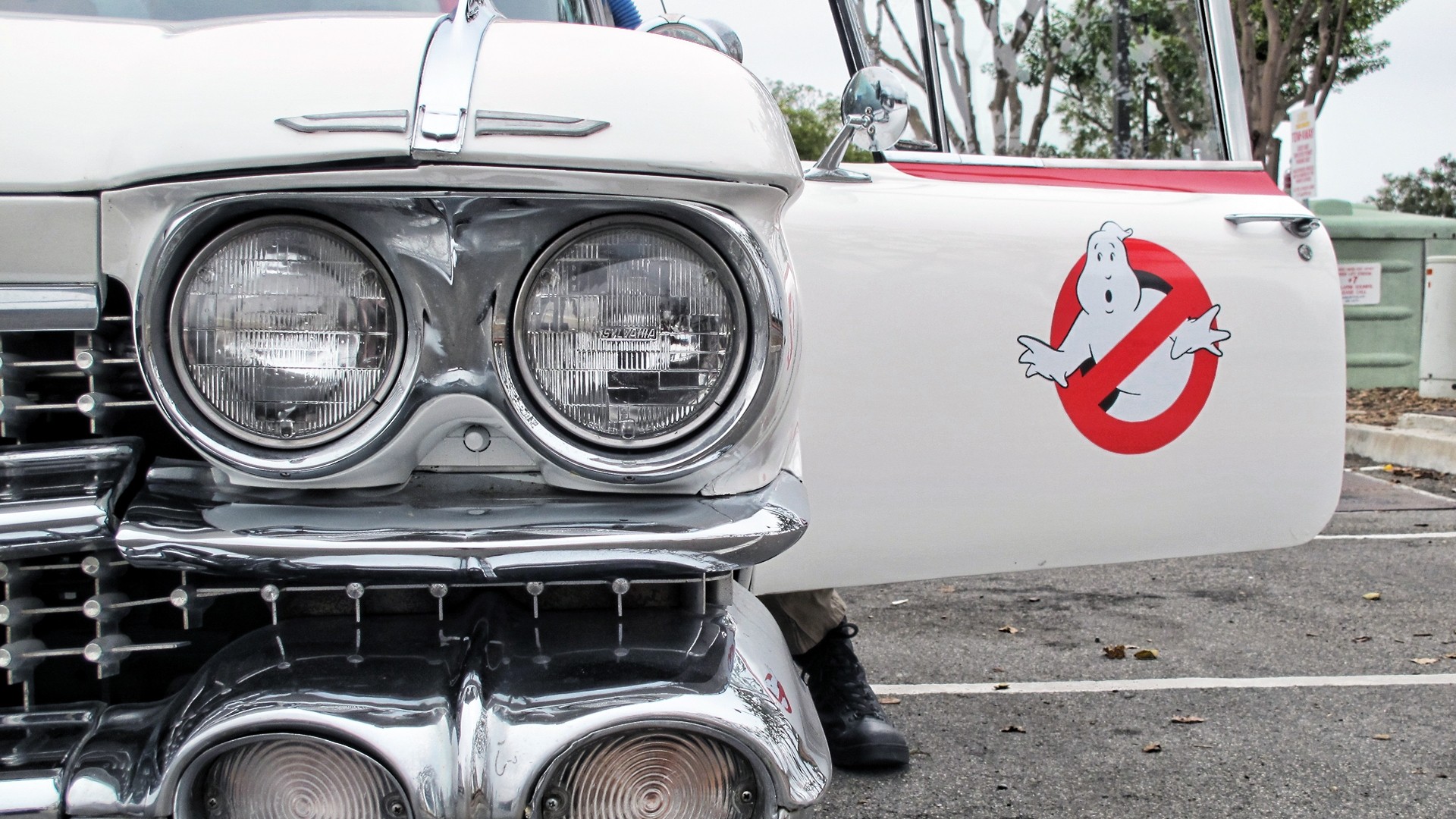 Ghostbusters, Car, Spooky Wallpaper