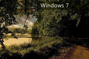 window, Landscape, Windows 7