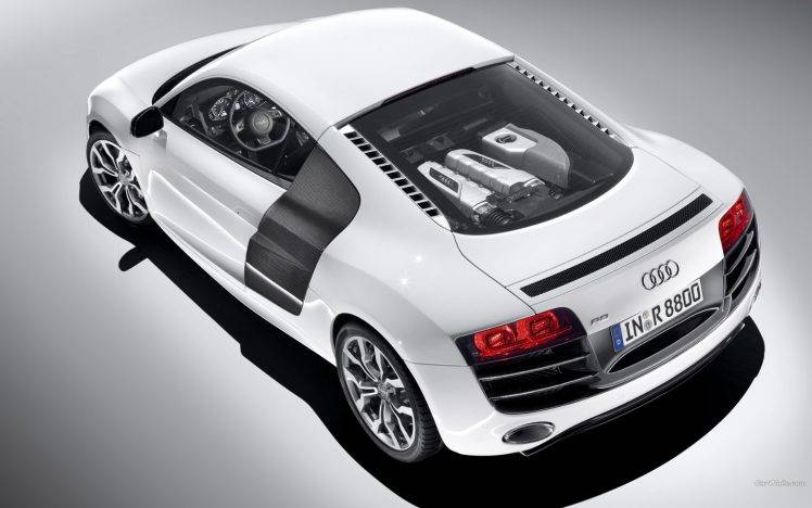 car, Audi R8, Mid engine, German Cars, Supercars HD Wallpaper Desktop Background