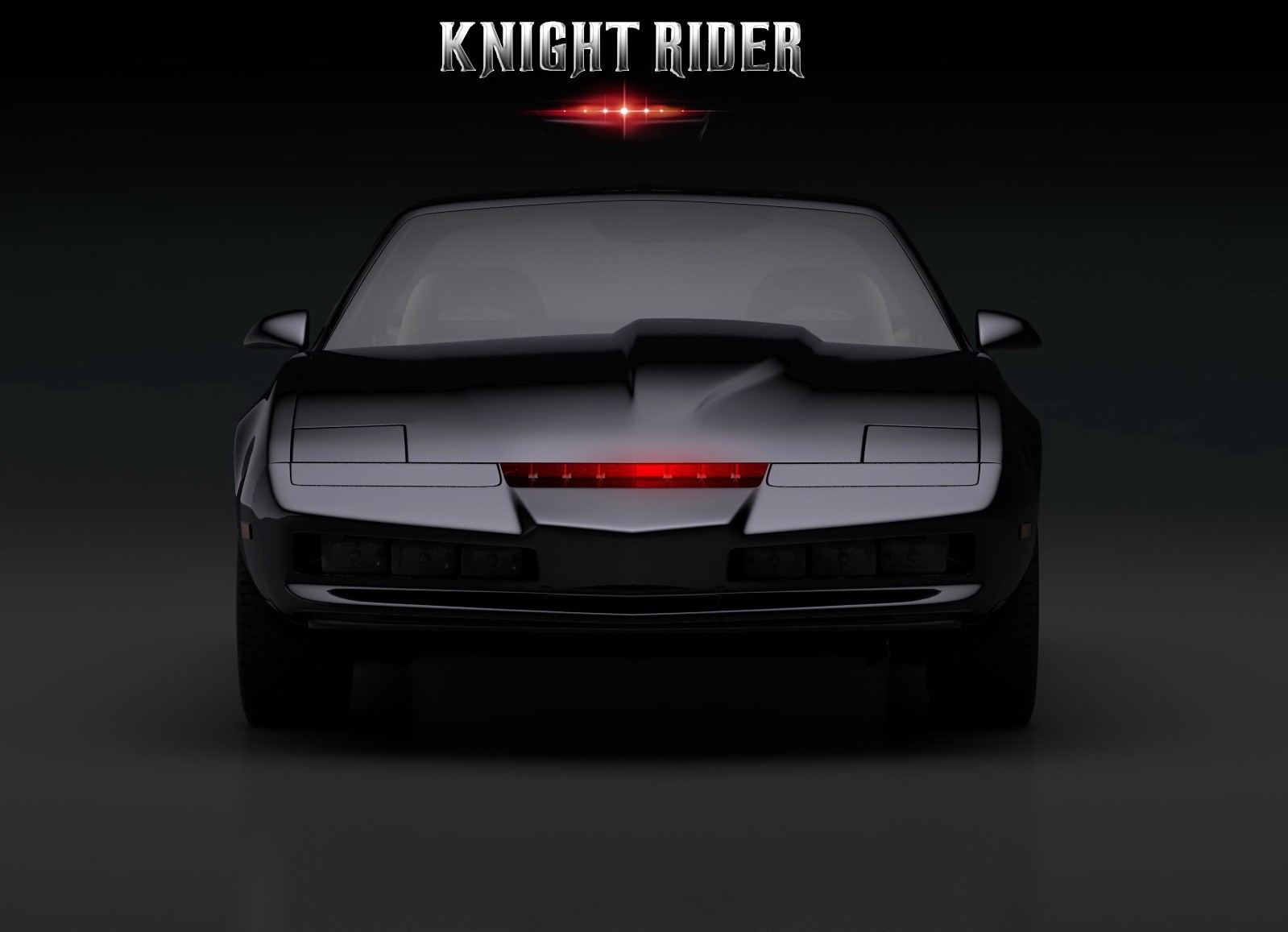 Pontiac, Simple Background, Knight Rider, K.I.T.T., TV, Lights Wallpaper