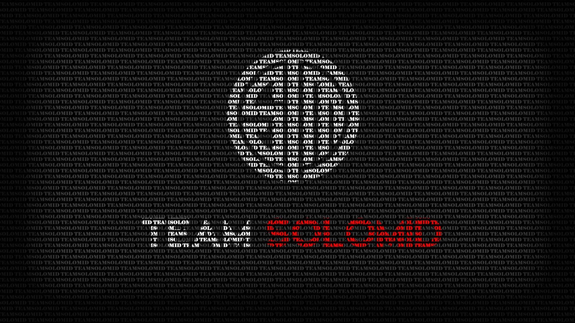 League Of Legends, Team Solomid, Smite, Typography Wallpaper