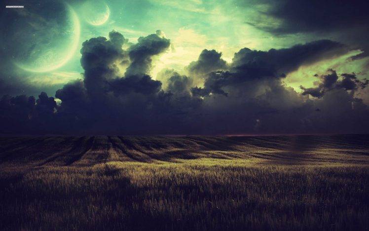 landscape, Plains, Clouds, Planet HD Wallpaper Desktop Background