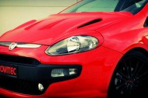 car, Red Cars, Fiat Punto, Tuning