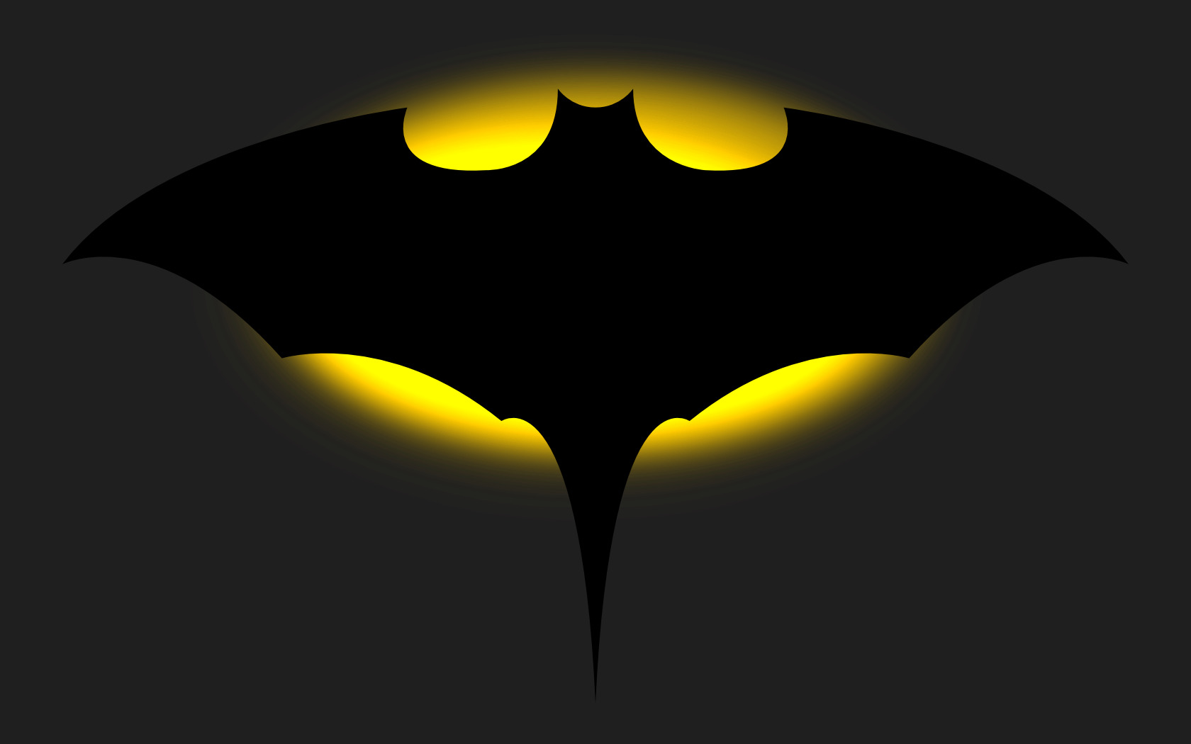 Batman, Bat Signal, Digital Art, Vector Art, Minimalism, Batman Logo Wallpaper