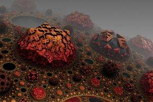 fractal, 3D, Abstract