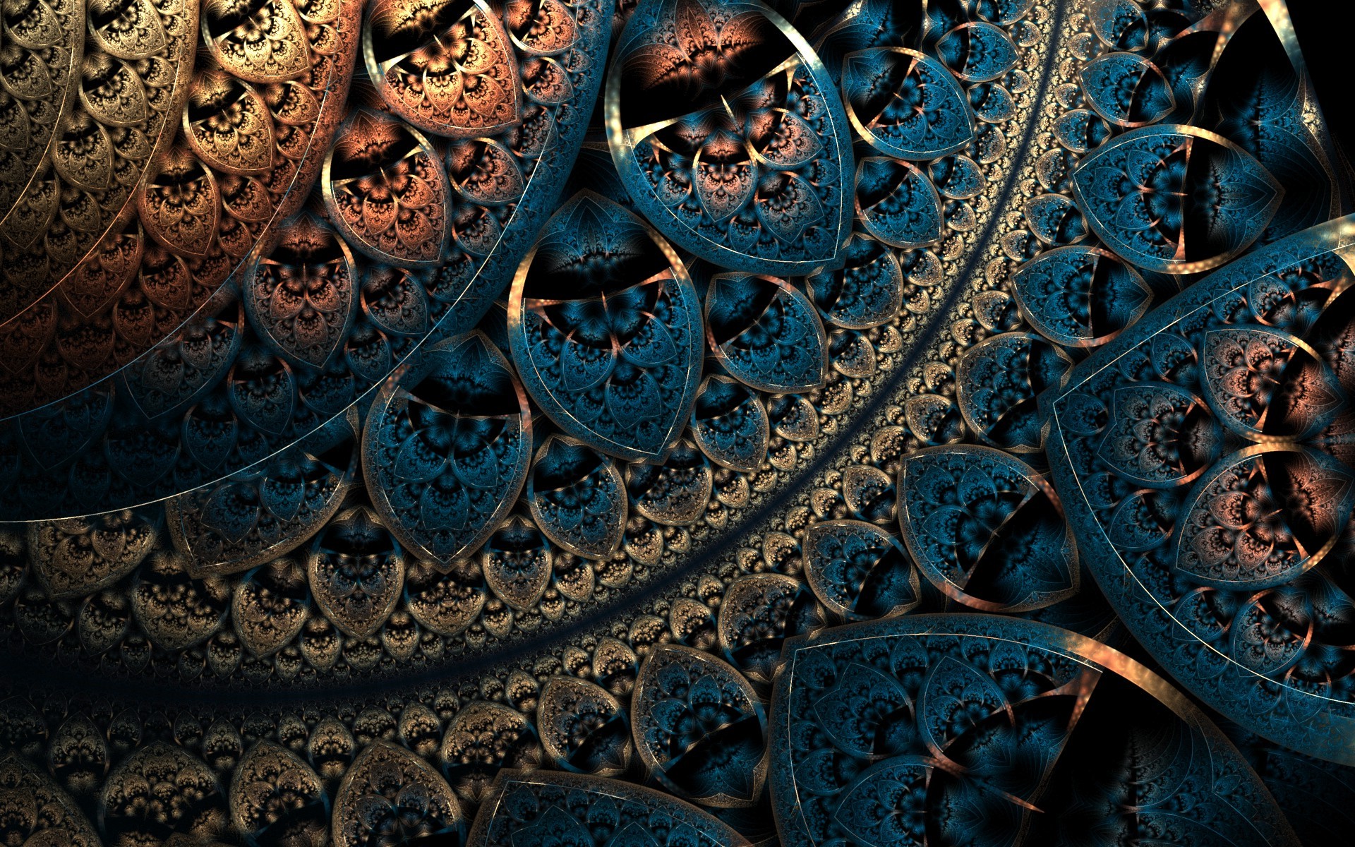 fractal, Pattern, Abstract, Digital Art, Artwork, Geometry Wallpaper