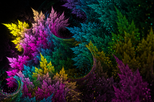 colorful, Abstract, Fractal