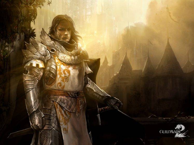 Guild Wars 2, Guild Wars, Knight, Video Games HD Wallpaper Desktop Background