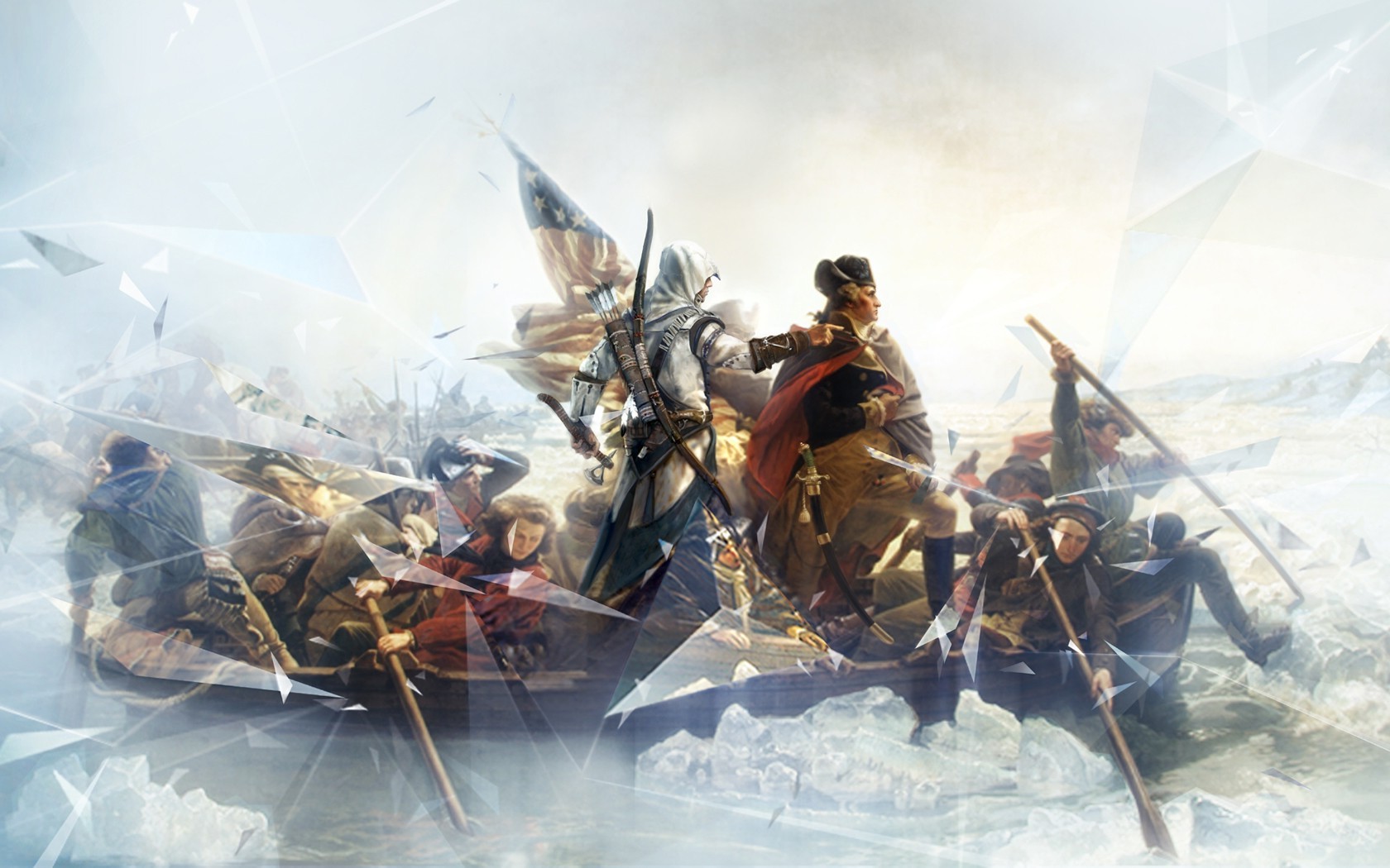 Assassins Creed, Assassins Creed 3, Assassins Creed III, Connor Davenport, George Washington, Video Games Wallpaper