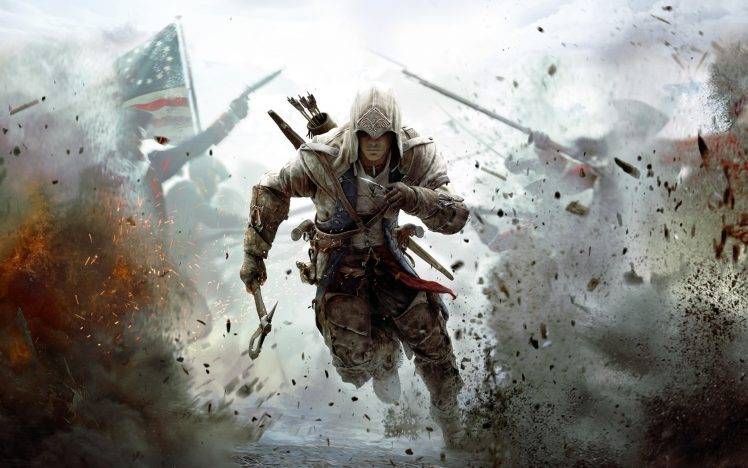 Assassins Creed, Assassins Creed III, Assassins Creed 3, Connor Davenport, Assassin, Video Games HD Wallpaper Desktop Background