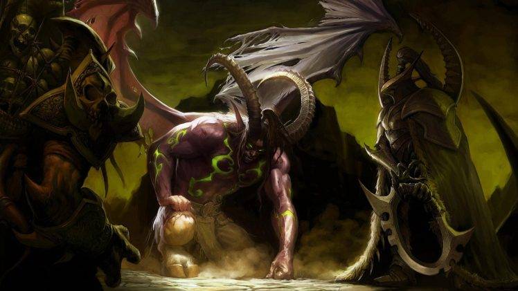 demon, World Of Warcraft, Illidan Stormrage HD Wallpaper Desktop Background
