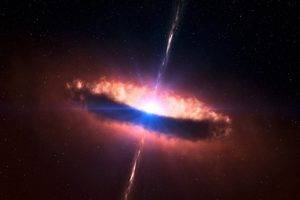 space, Quasars