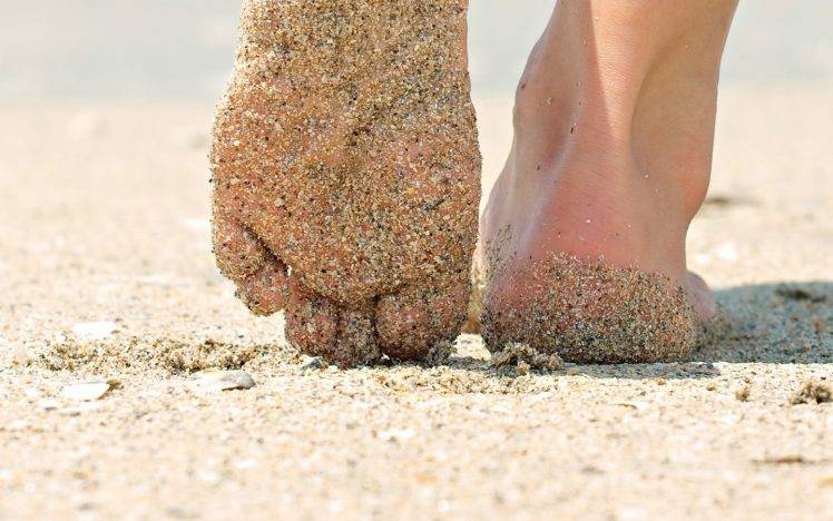 sand, Feet, Barefoot HD Wallpaper Desktop Background