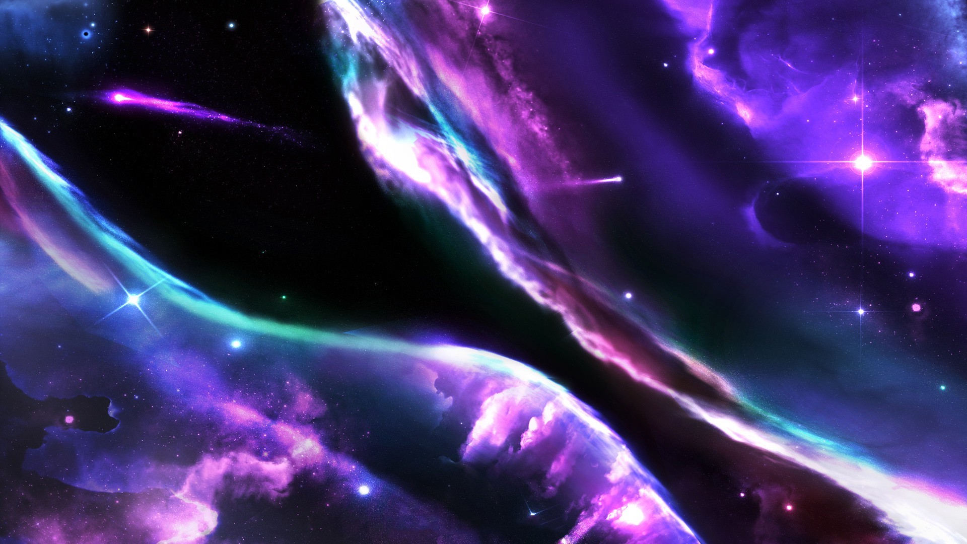 Space Art Stars Nebula Space Artwork Digital Art Wallpapers Hd