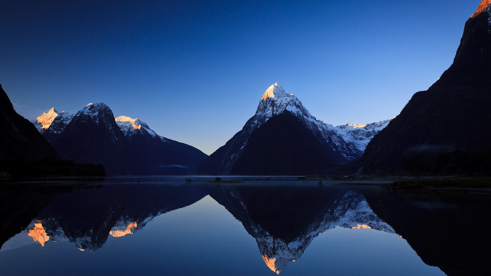 mountain, Lake Wallpaper