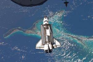 space, Space Shuttle Atlantis, Earth