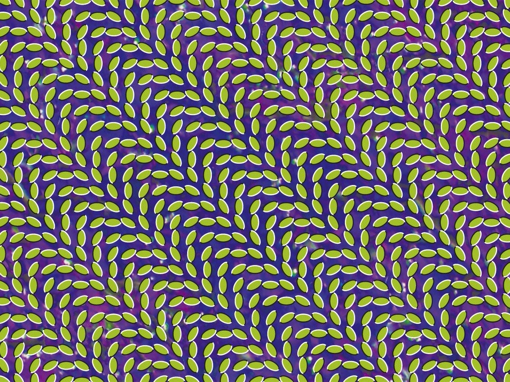 optical Illusion, Abstract, Merriweather Post Pavilion, Animal Collective, Album Covers Wallpaper