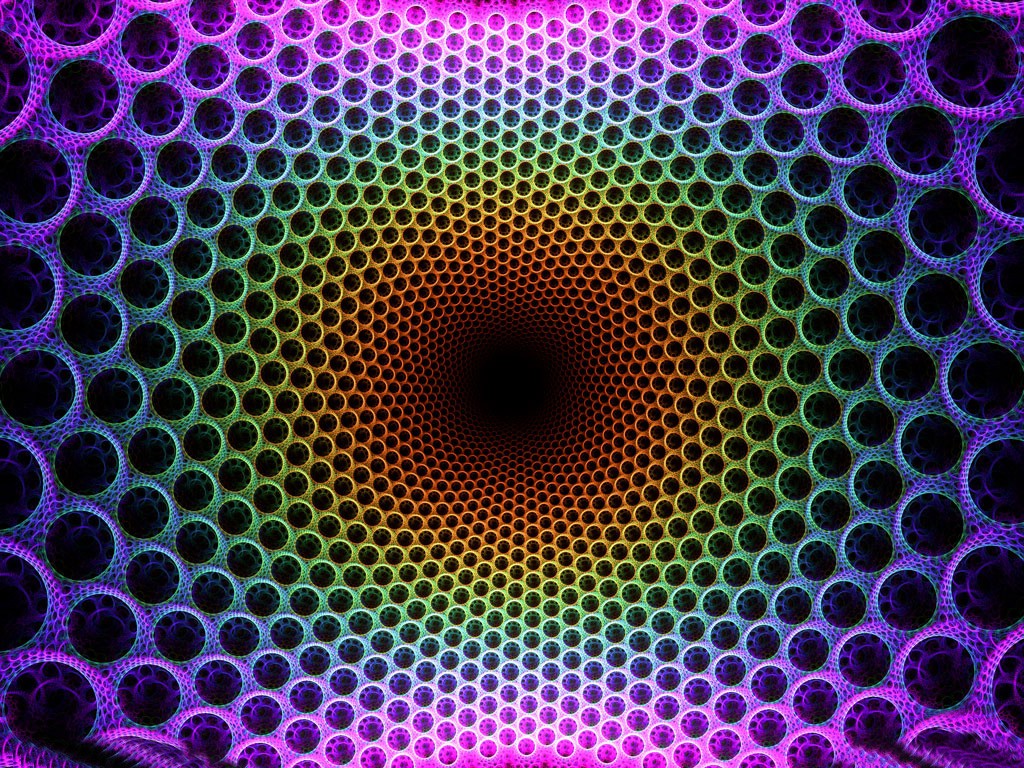abstract, Optical Illusion, Colorful, Fractal Wallpaper