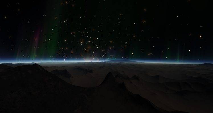 Space Engine, Space, Planet, Moon, Sun HD Wallpaper Desktop Background