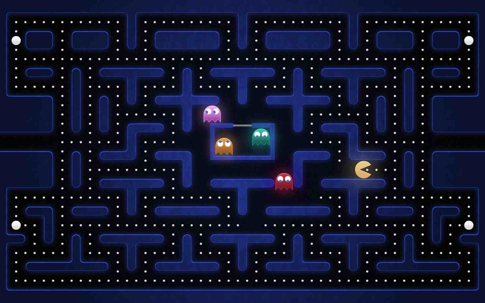 Pacman, Video Games, Retro Games Wallpaper