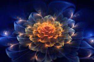 fractal, Abstract, Fractal Flowers