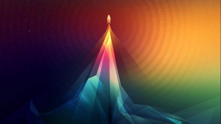 rockets, Abstract, Colorful, Iceburg HD Wallpaper Desktop Background