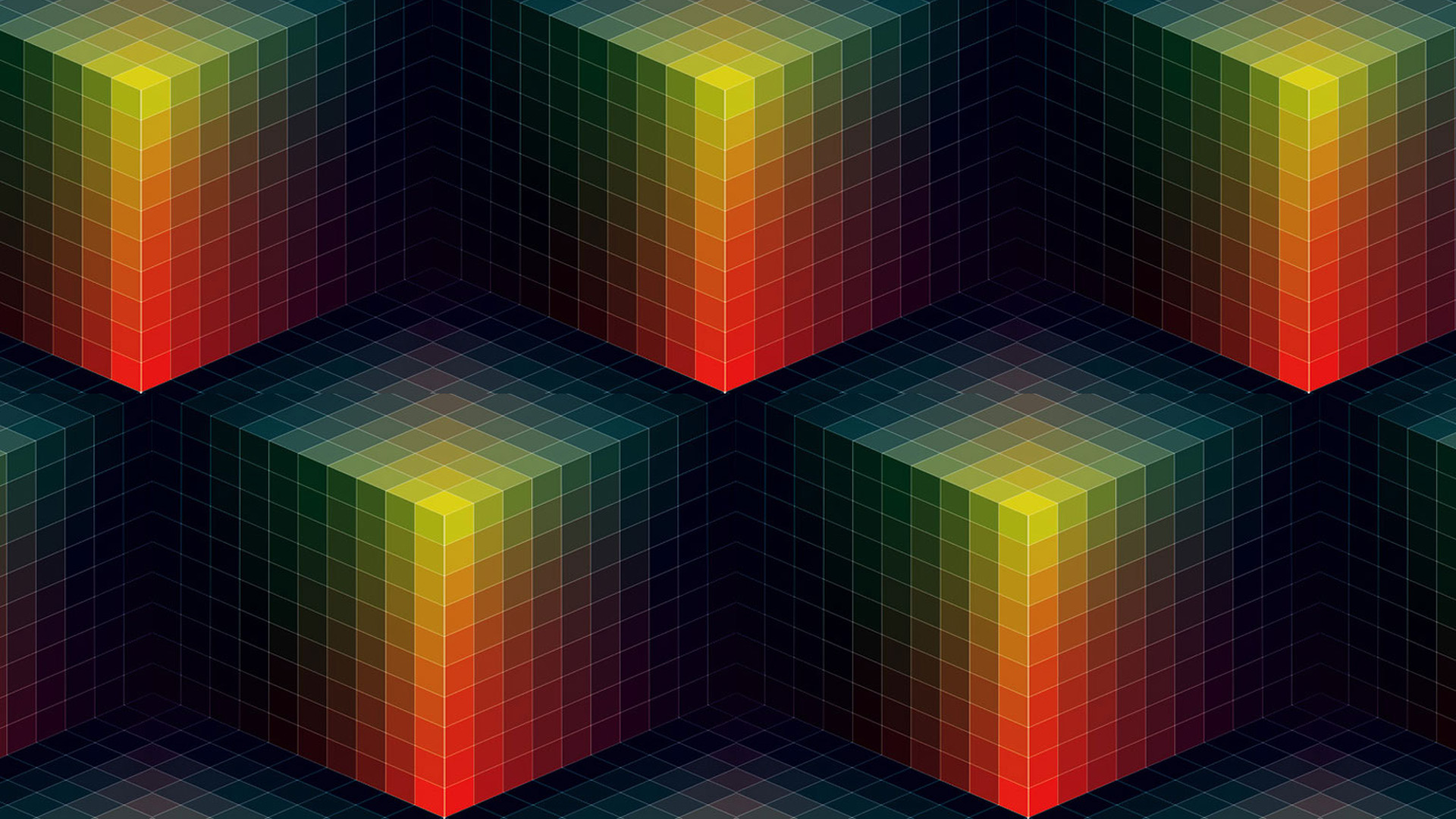 Andy Gilmore, Colorful, Cube, 3D, Abstract Wallpapers HD ...