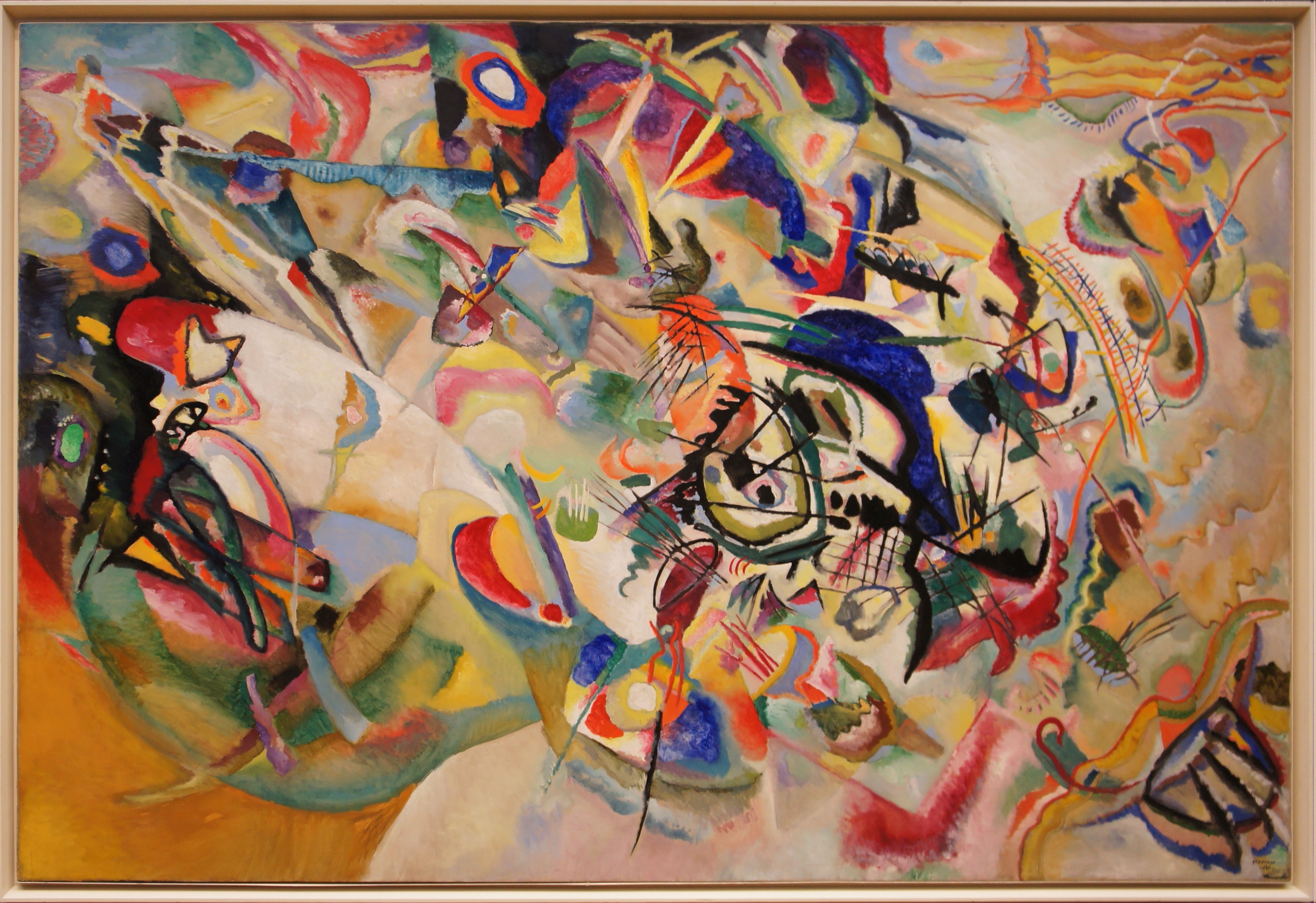 Wassily Kandinsky, Painting, Classic Art, Abstract, Colorful Wallpaper