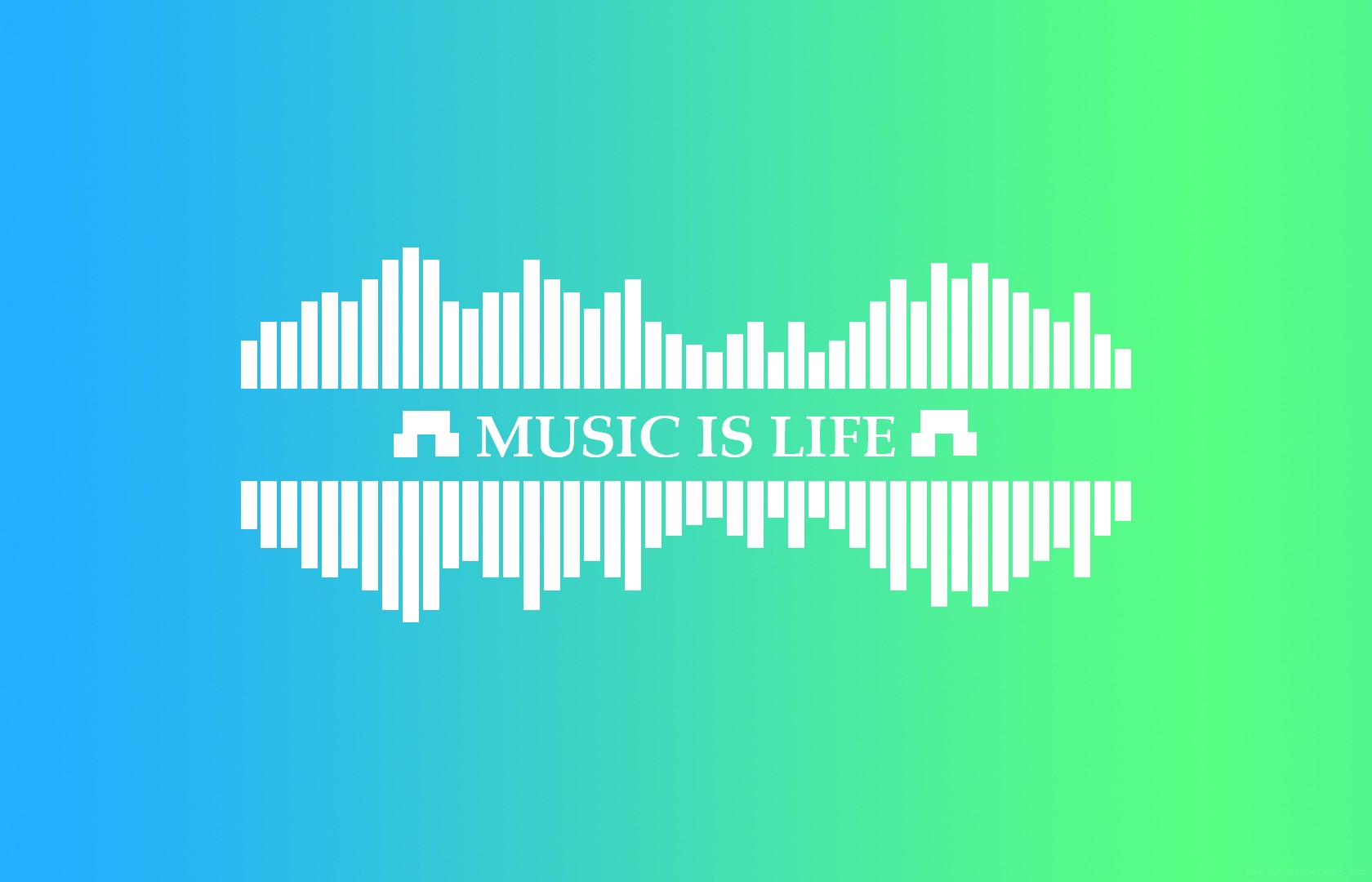 music, Bars, Simple, Colorful, Abstract, Headphones, House Music, Sharp, Music Is Life Wallpaper