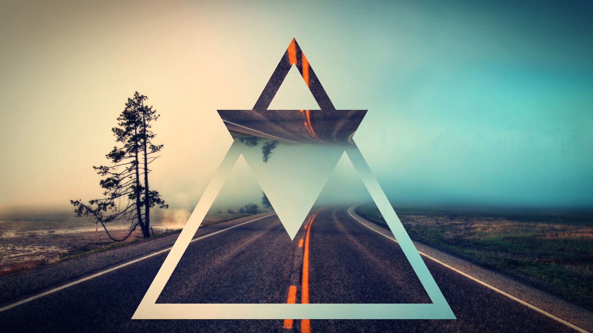 abstract, Triangle Wallpaper