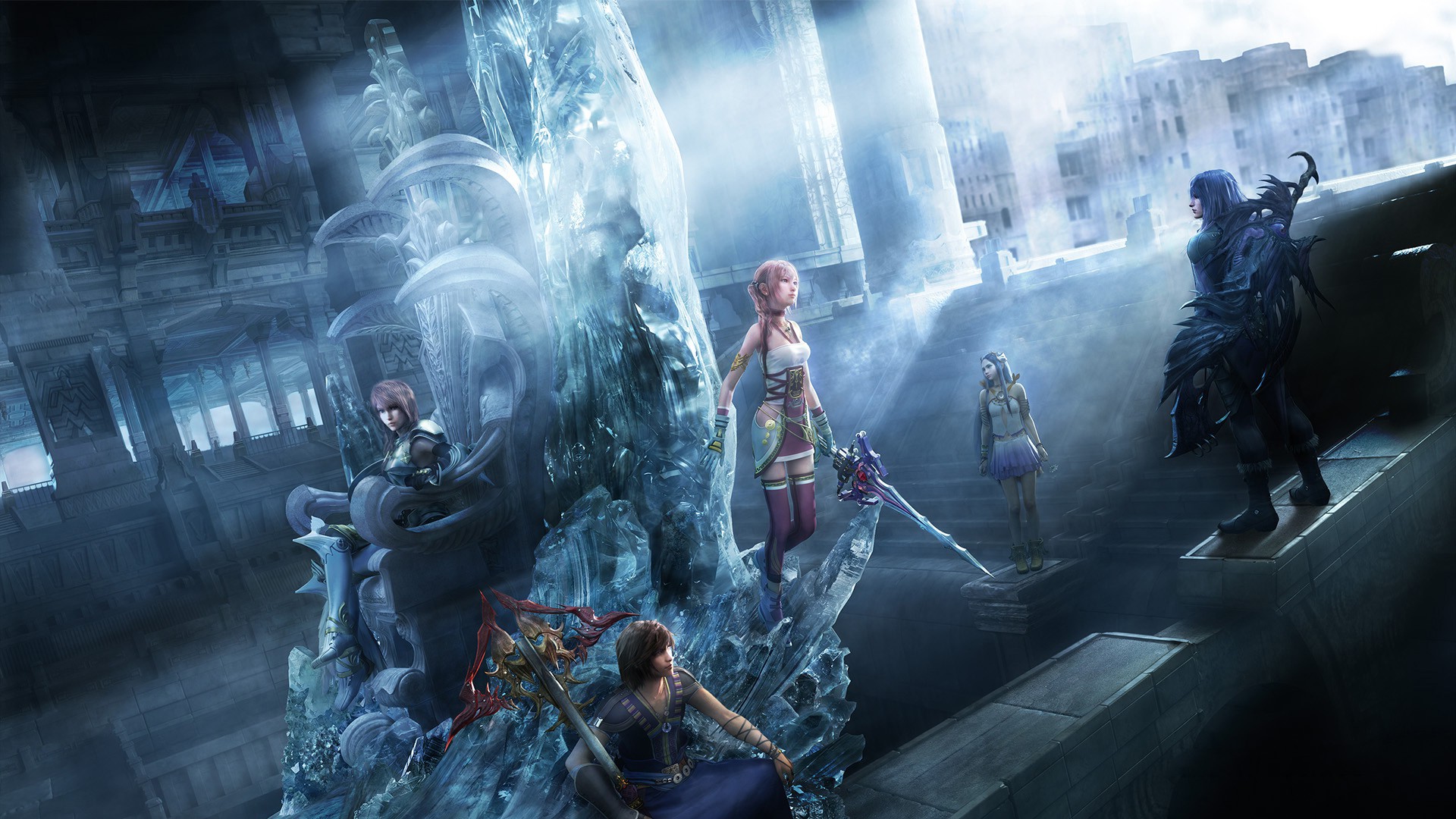 Final Fantasy Final Fantasy Xiii Serah Farron Noel Kreiss Paddra Nsu Yeul Video Games Wallpapers Hd Desktop And Mobile Backgrounds