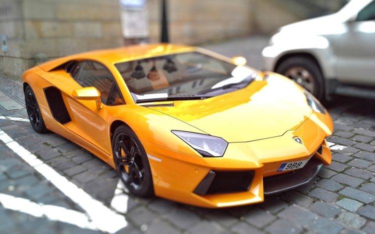 car, Lamborghini, Yellow Cars HD Wallpaper Desktop Background