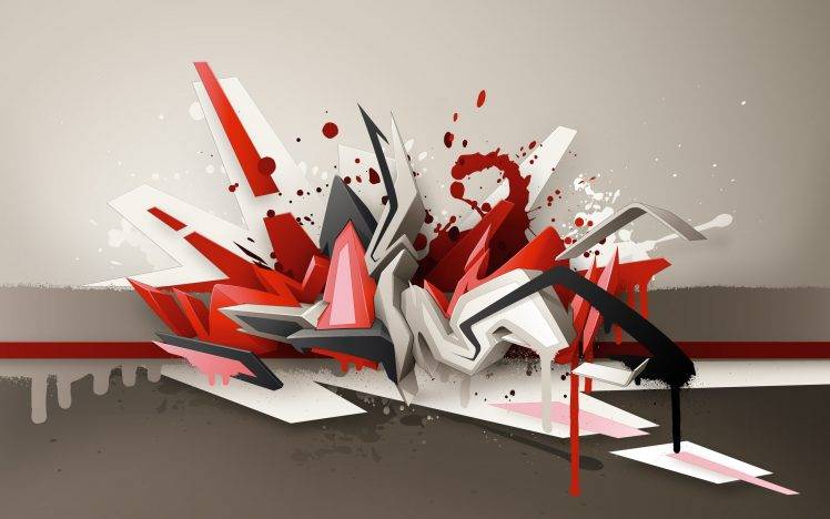 graffiti, Daim, Typography HD Wallpaper Desktop Background
