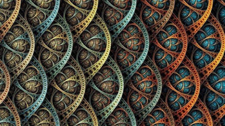 abstract, Fractal, Geometry HD Wallpaper Desktop Background