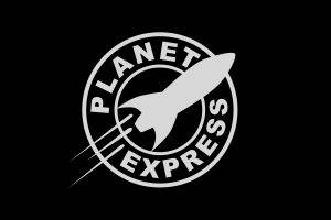 Futurama, Planet Express, Logo, Minimalism