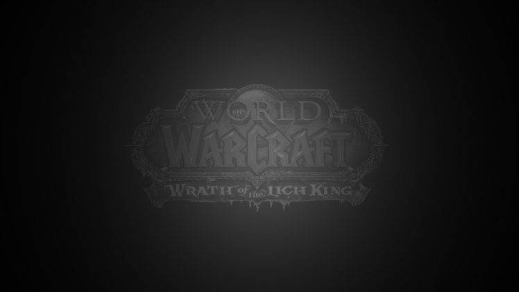 World Of Warcraft, World Of Warcraft: Wrath Of The Lich King, Gradient, Gray HD Wallpaper Desktop Background