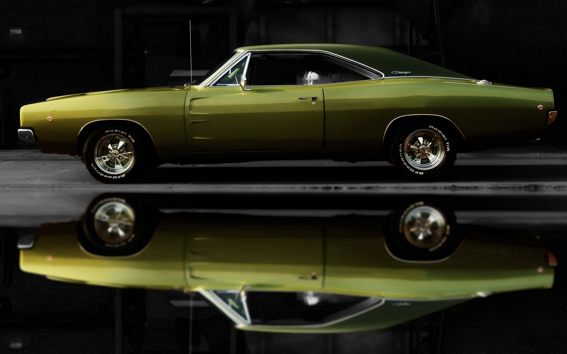 car, Green Cars, Dodge Charger, Muscle Cars Wallpaper