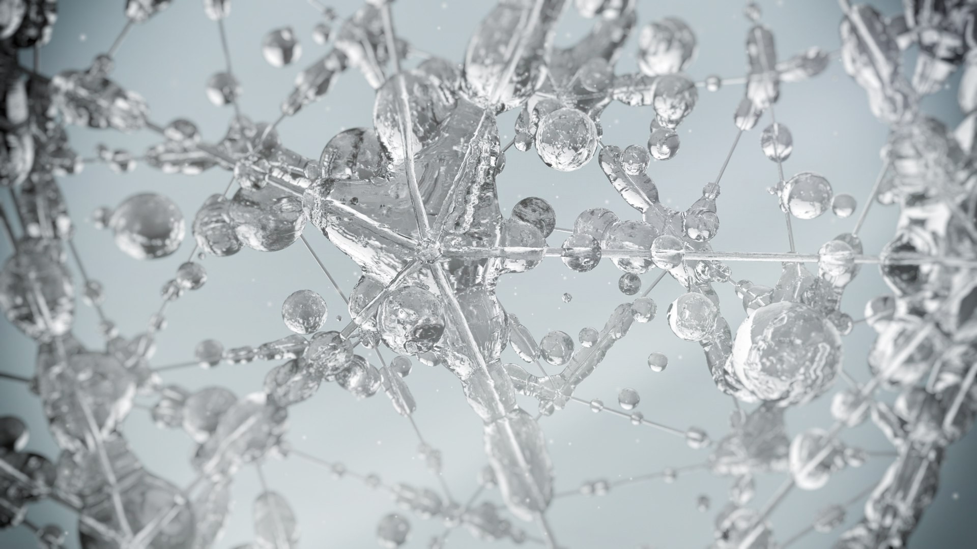 glass, Water, Water Drops, Liquid, Abstract, Digital Art Wallpaper
