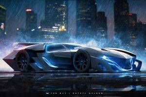 Batman, Batmobile, Khyzyl Saleem, Lamborghini Ankonian Concept