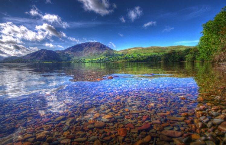 lake, Reflection, Nature HD Wallpaper Desktop Background