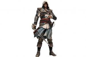 Assassins Creed, White Background, Assassins Creed: Black Flag, Pirates, Video Games