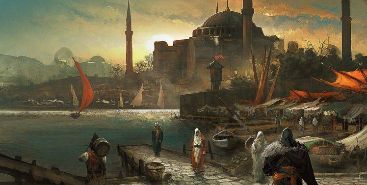 Assassins Creed: Revelations, Assassins Creed, Video Games, Mosques HD Wallpaper Desktop Background