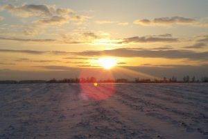 sunrise, Snow, Nature, Winter, Cold, Lithuania, Morning