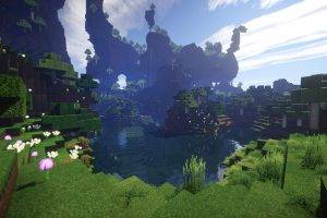 Minecraft, Render, Screenshots, Lake