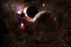 space, Planet, Black Holes