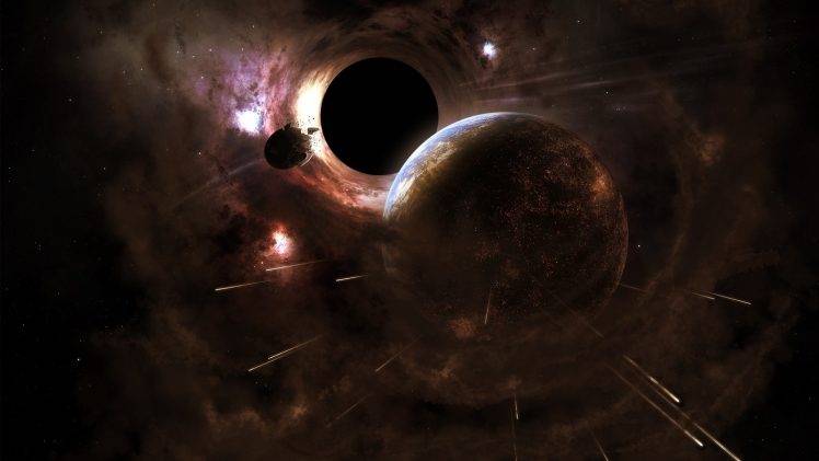 space, Planet, Black Holes HD Wallpaper Desktop Background